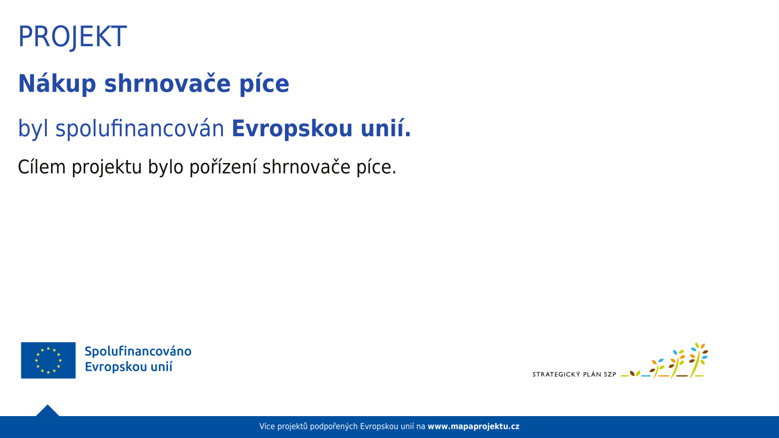 Nákup shrnovače píce